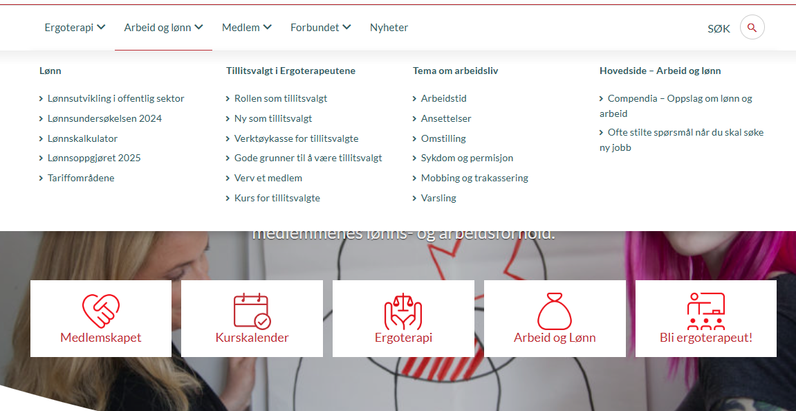 Oppdatert hjemmeside august 25